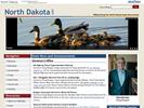 North Dakota Home page.