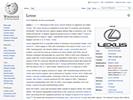Lexus from Wikipedia