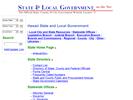 Hawaii State, County and City websites.