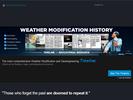 Weather modification history